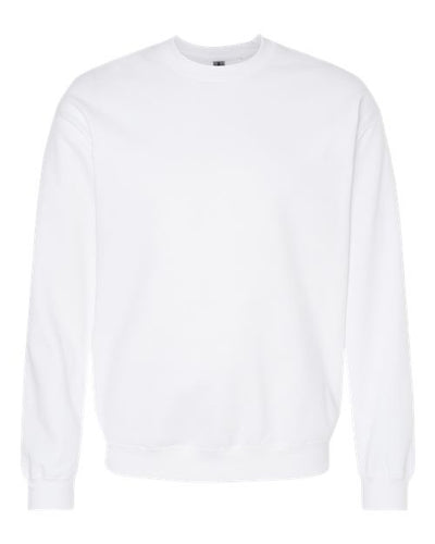 Gildan Unisex Softstyle® Midweight Crewneck Sweatshirt SF000 - White
