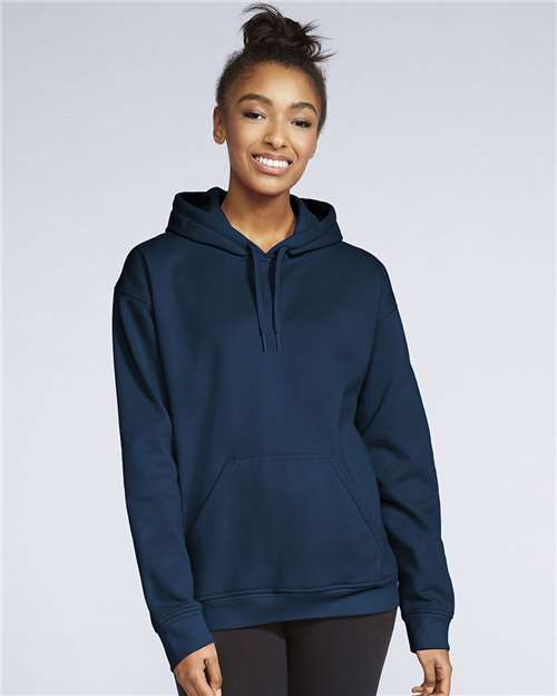 Gildan Unisex Softstyle® Midweight Hooded Sweatshirt SF500 - Navy
