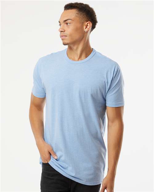 6210 Unisex CVC T-Shirt - Heather Columbia Blue