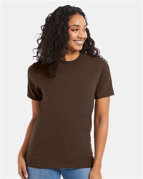5180 Unisex Beefy-T® T-Shirt - Heather Brown