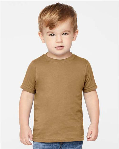 3321 Toddler Fine Jersey Tee - Coyote Brown