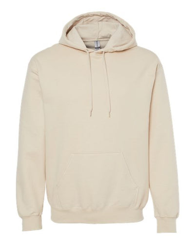 Gildan Unisex Softstyle® Midweight Hooded Sweatshirt SF500 - Sand