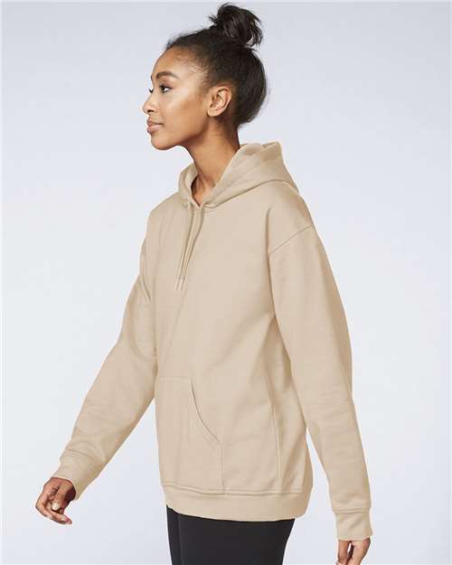 Gildan Unisex Softstyle® Midweight Hooded Sweatshirt SF500 - Sand