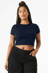 BELLA+CANVAS ®  Women's Micro Rib Baby Tee BC1010