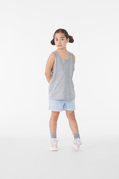 BELLA+CANVAS ®  Youth Heather CVC Tank BC3480YCVC