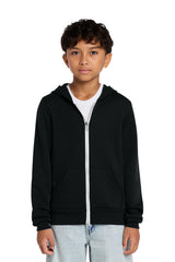 BELLA+CANVAS ®  Youth Sponge Fleece Full-Zip Hooded Sweatshirt BC3739Y