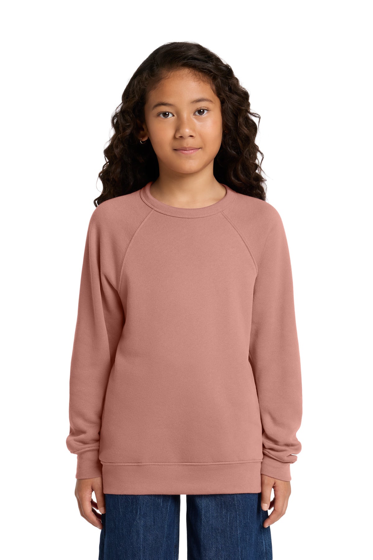 BELLA+CANVAS ®  Youth Sponge Fleece Raglan Sweatshirt BC3901Y