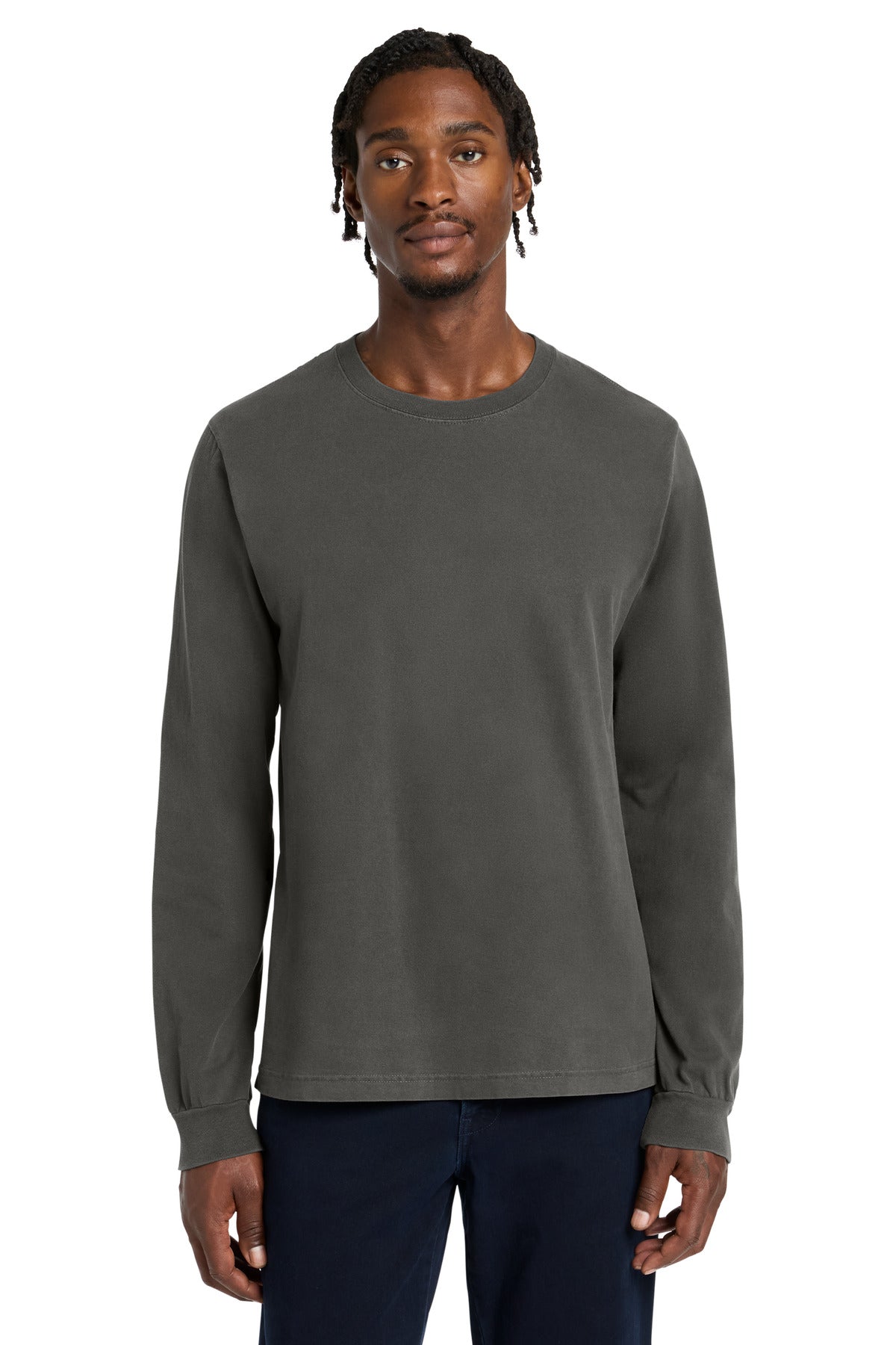 BELLA+CANVAS ®  Unisex Heavyweight Garment-Dyed Long Sleeve Tee BC4851GD