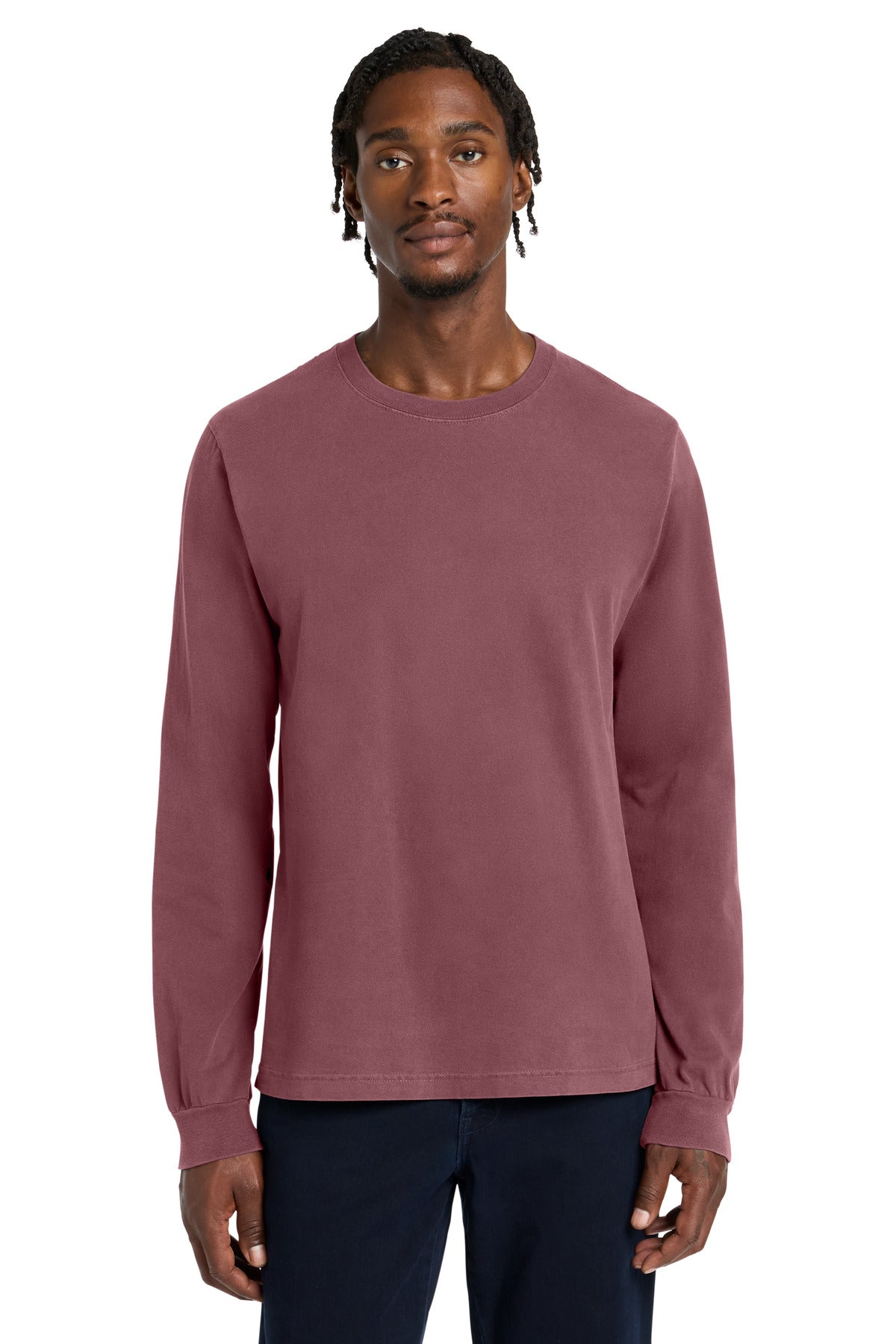 BELLA+CANVAS ®  Unisex Heavyweight Garment-Dyed Long Sleeve Tee BC4851GD