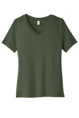 BELLA+CANVAS  ®  Women's Relaxed Jersey Short Sleeve V-Neck Tee. BC6405