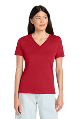 BELLA+CANVAS  ®  Women's Relaxed Jersey Short Sleeve V-Neck Tee. BC6405