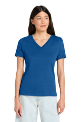 BELLA+CANVAS  ®  Women's Relaxed Jersey Short Sleeve V-Neck Tee. BC6405