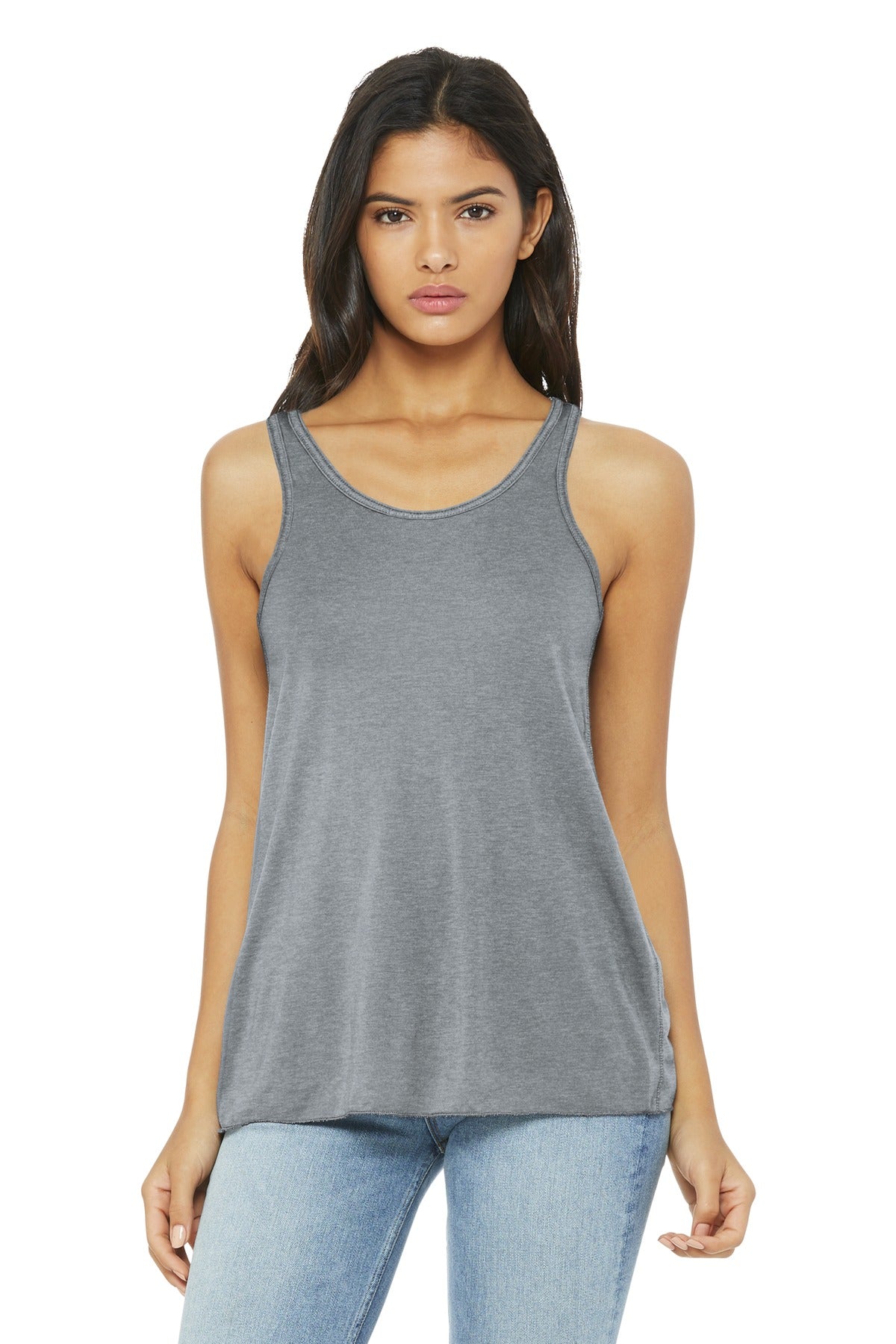 BELLA+CANVAS  ®  Women's Flowy Racerback Tank. BC8800