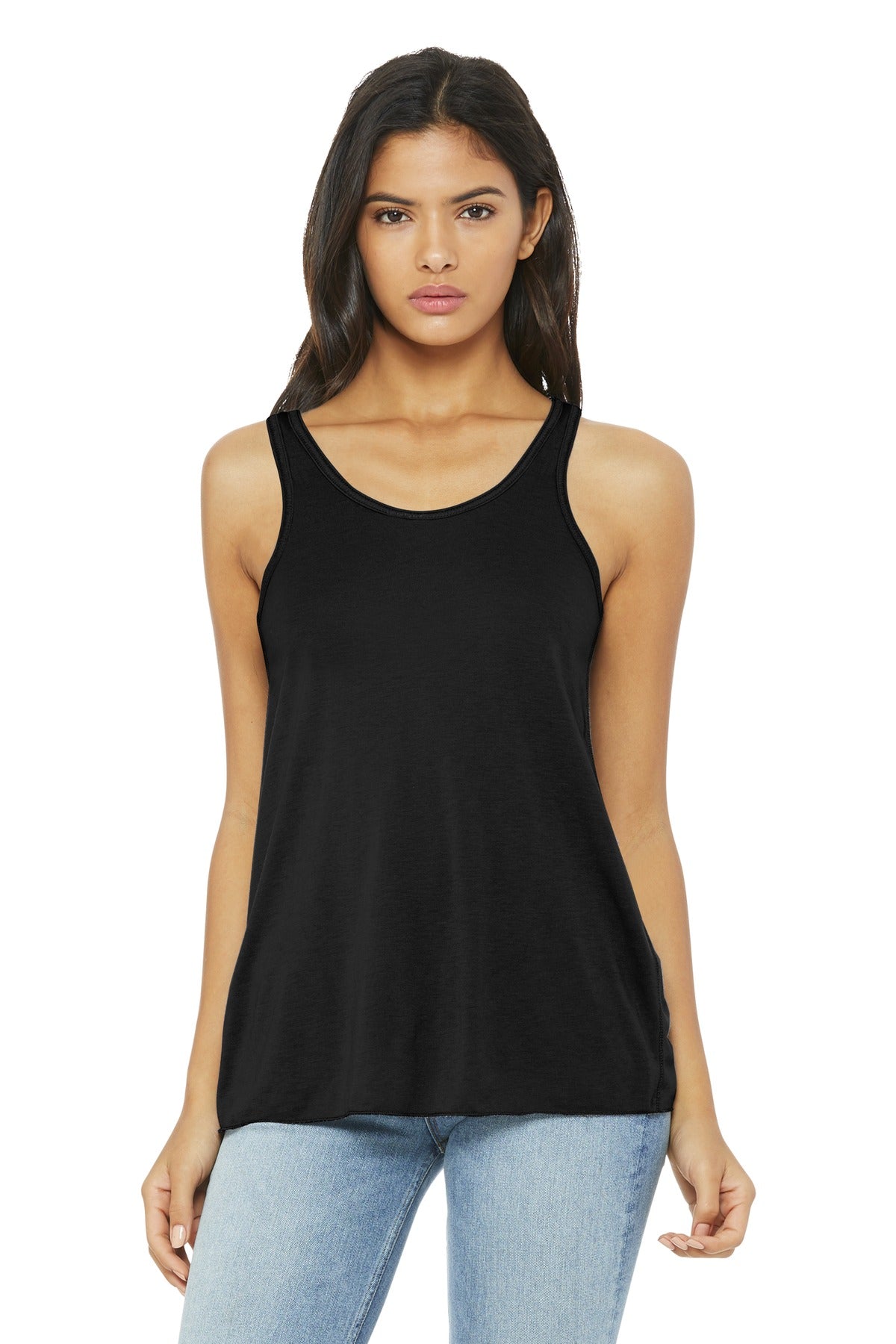 BELLA+CANVAS  ®  Women's Flowy Racerback Tank. BC8800