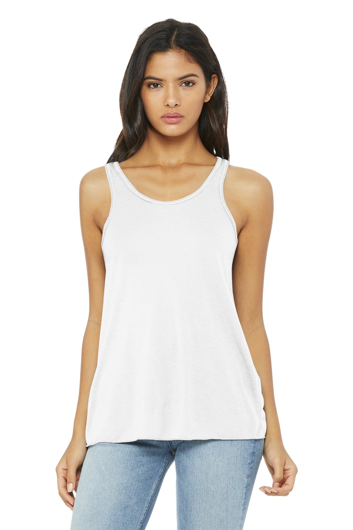 BELLA+CANVAS  ®  Women's Flowy Racerback Tank. BC8800