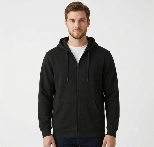 Lyfe Lyke CVC 9 oz Heavy Duty Unisex Cut Zipper Pullover Hoodie