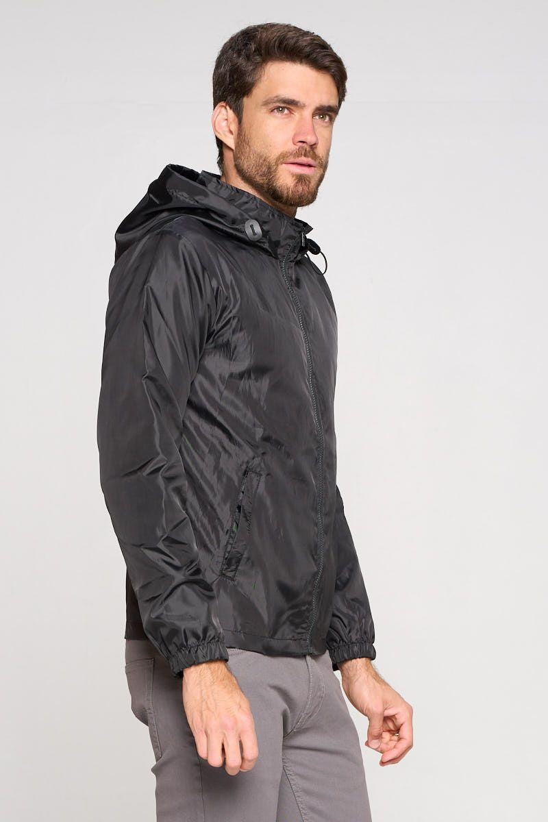 Hooded Men's Windbreaker