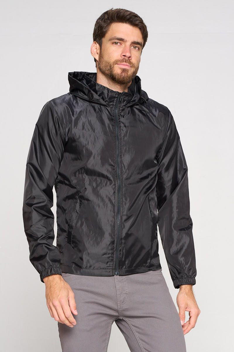 Hooded Men's Windbreaker