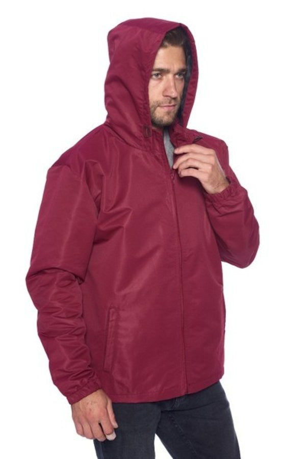 Hooded Men's Windbreaker