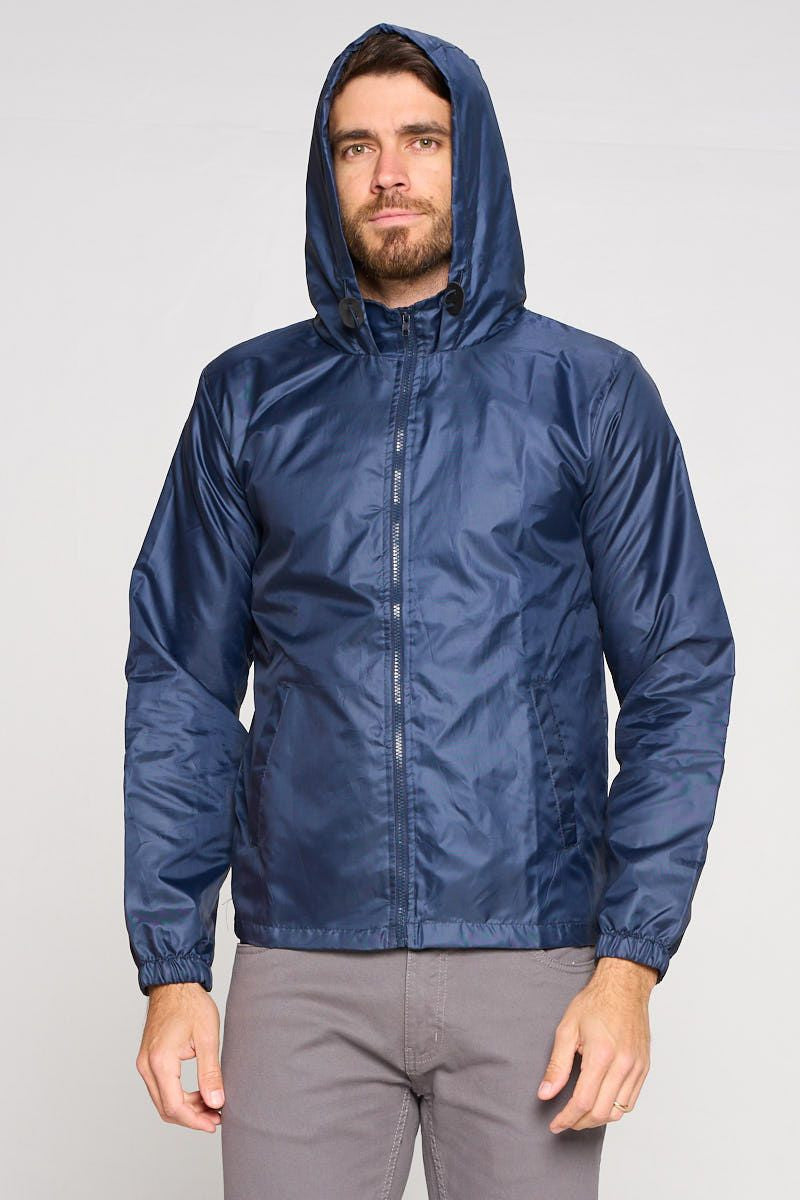 Hooded Men's Windbreaker