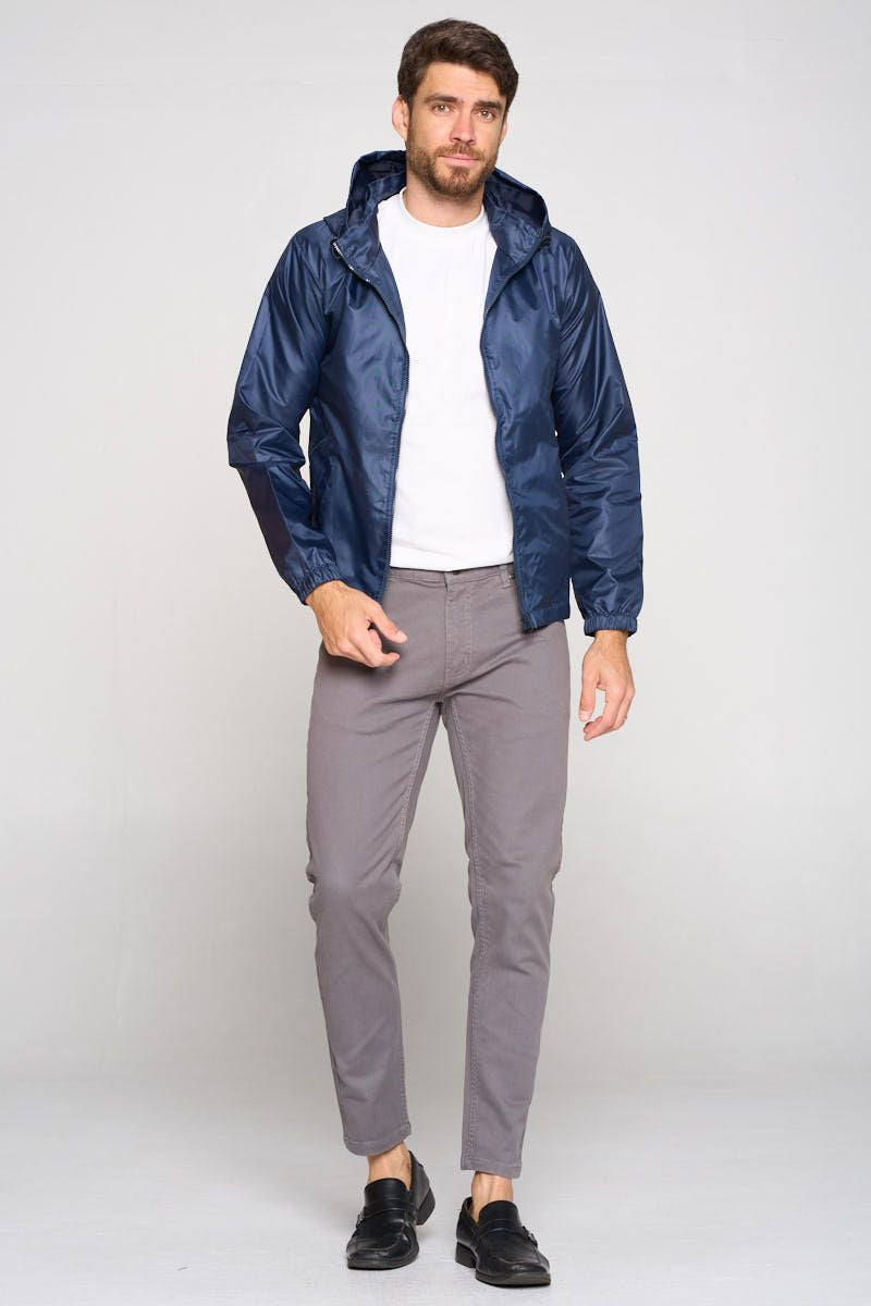 Hooded Men's Windbreaker