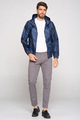 Hooded Men's Windbreaker