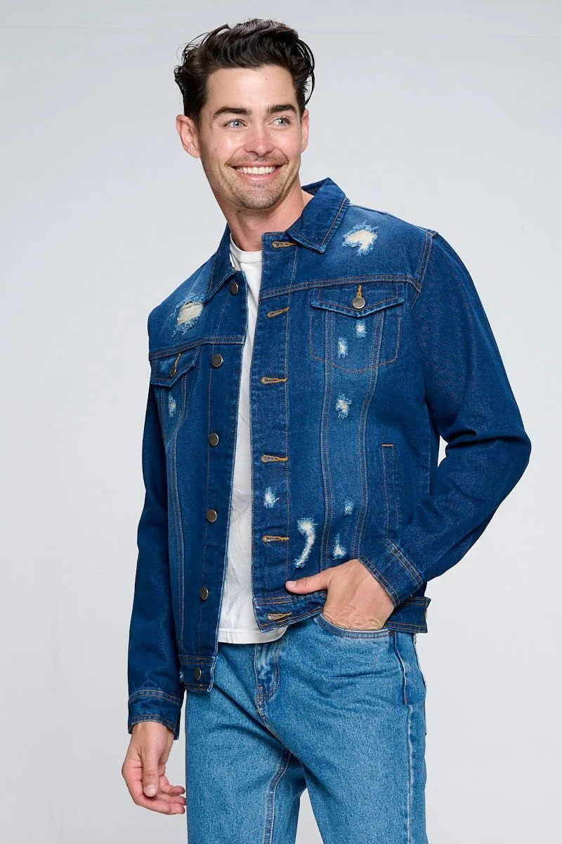 LDJ001 Red Label Men's Denim Jacket