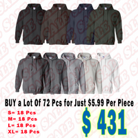 S-18 Pcs , M-18 Pcs , L-18 Pcs , XL-18 Pcs