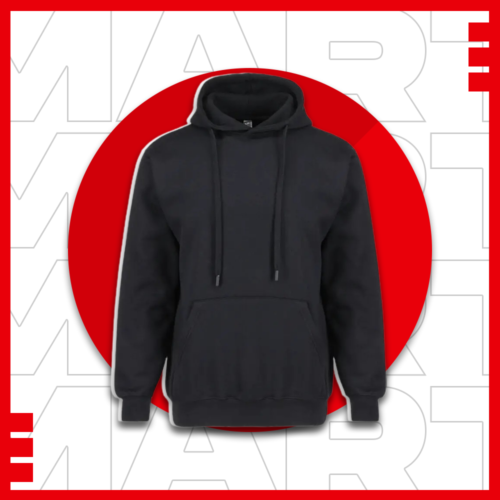 CVC 9 oz Heavy Duty Unisex Cut Pullover Hoodie