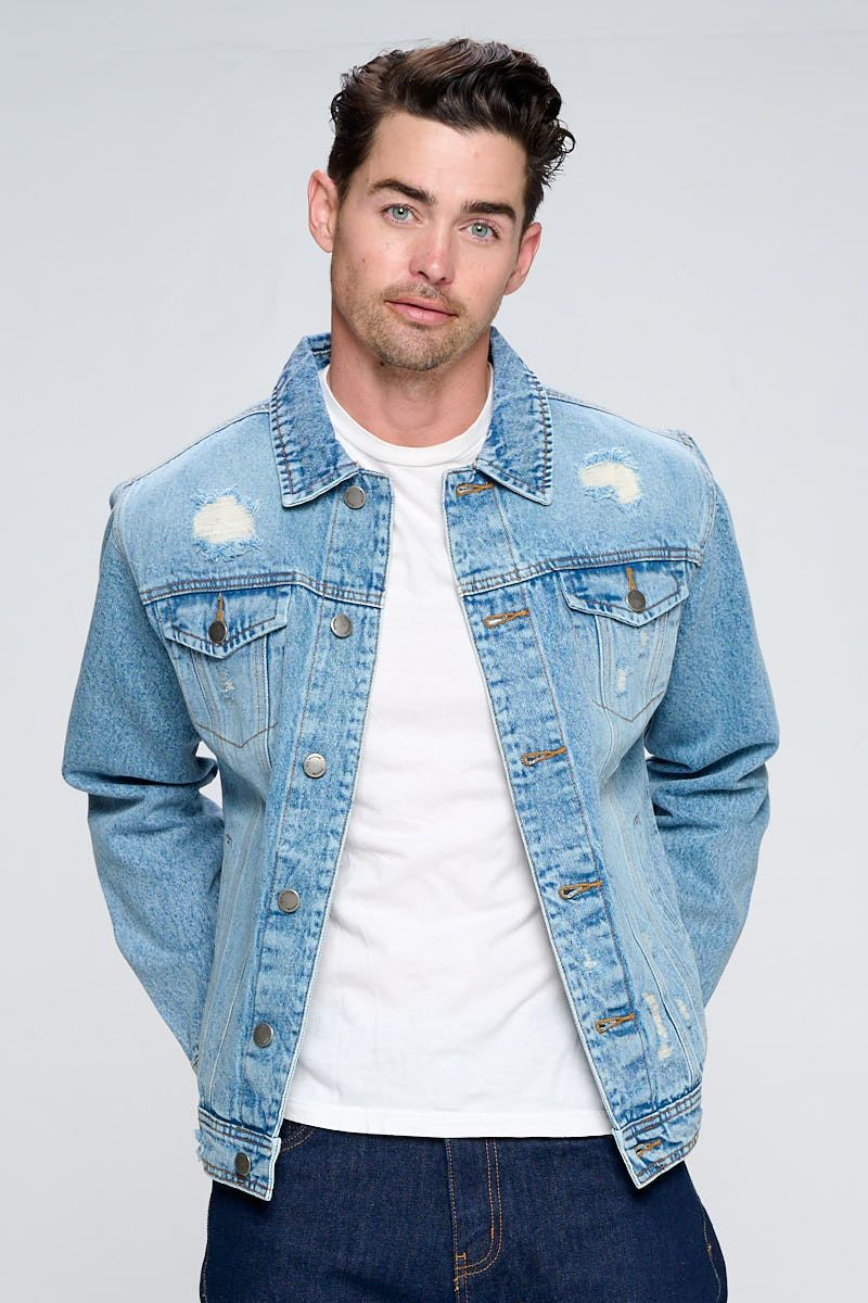 LDJ001 Red Label Men's Denim Jacket