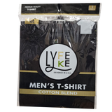 LYCTS 12 Pack Cotton Blend S/S Round Neck T-Shirts