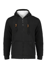 URBAN 360 Hooded Sherpa Lining Full Zip Jacket