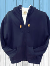 URBAN 360 Hooded Sherpa Lining Full Zip Jacket