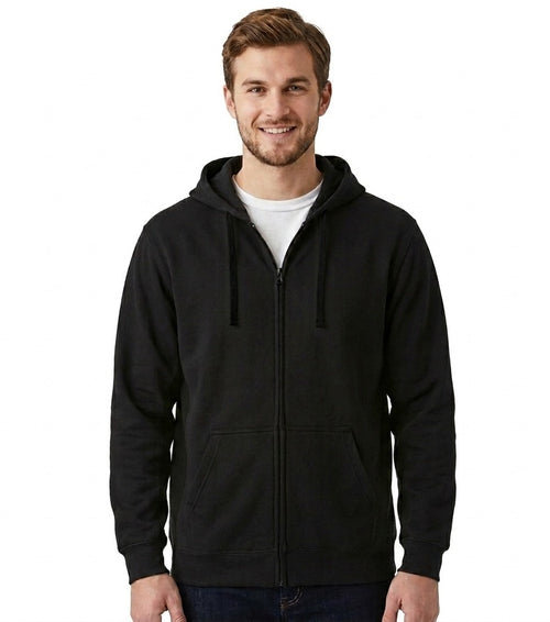 Lyfe Lyke CVC 9 oz Heavy Duty Unisex Cut Zipper Pullover Hoodie