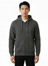 Lyfe Lyke CVC 9 oz Heavy Duty Unisex Cut Zipper Pullover Hoodie