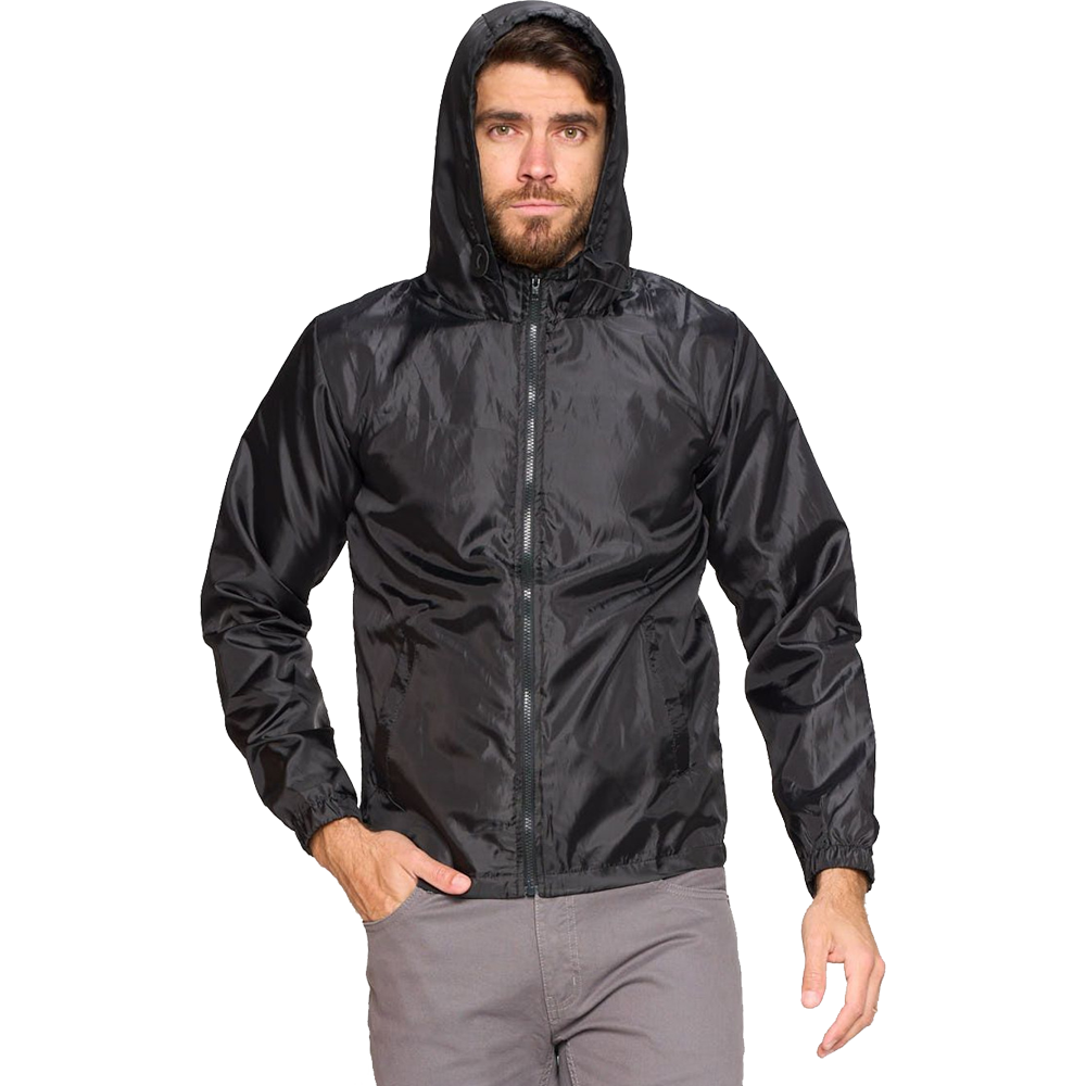 Hooded Men's Windbreaker
