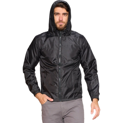 Hooded Men's Windbreaker